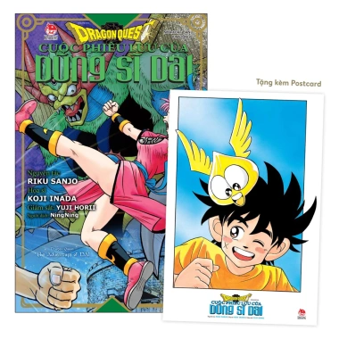Truyện tranh Dragon Quest Cuộc phiêu lưu của Dũng sĩ Dai Tập 1-10 - Tặng Shikishi và Postcard, Giá ưu đãi 75.000₫