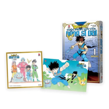 Truyện tranh Dragon Quest Cuộc phiêu lưu của Dũng sĩ Dai Tập 1-10 - Tặng Shikishi và Postcard, Giá ưu đãi 75.000₫ 10 Truyện tranh Dragon Quest Cuộc phiêu lưu của Dũng sĩ Dai Tập 1-10 - Tặng Shikishi và Postcard, Giá ưu đãi 75.000₫ 10