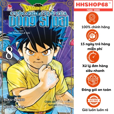 Truyện tranh Dragon Quest tập 1-11 - Dũng sĩ Dai, NXB Kim Đồng, giá chỉ 84.500đ 5 Truyện tranh Dragon Quest tập 1-11 - Dũng sĩ Dai, NXB Kim Đồng, giá chỉ 84.500đ 5