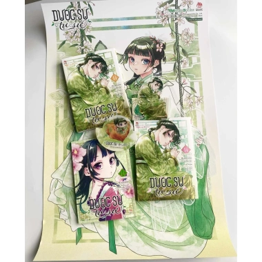 Truyện tranh Dược sư tự sự full 14 tập và Clear card hiếm Chang Book giảm còn 794.000đ