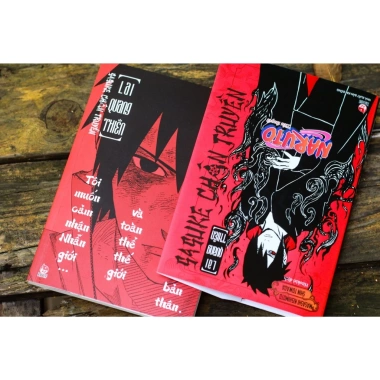 Truyện tranh Naruto bí truyền Lâm Thư + Sasuke Lai Quang Thiên Chang Book Giá 76k