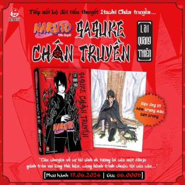 Truyện tranh Naruto bí truyền Lâm Thư + Sasuke Lai Quang Thiên Chang Book Giá 76k