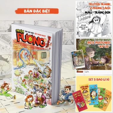 Truyện Tranh Nhóc Tết Đặc Biệt Tập Tròn Xoay - Tặng Lì Xì, Giá ưu đãi 129k