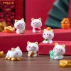 TT2.419 Set 5 mix mèo chiêu tài nhựa resin mini Trang trí tiểu cảnh chỉ 19.500₫
