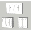 Tủ áo cánh mở Pano nổi A114 – Tủ áo gia đình hiện đại, giá chỉ 4,9 triệu 3
