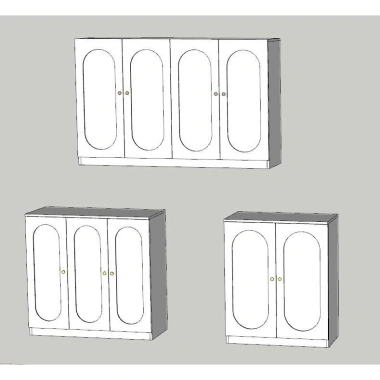 Tủ áo cánh mở Pano nổi A114 – Tủ áo gia đình hiện đại, giá chỉ 4,9 triệu 3