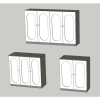 Tủ áo cánh mở Pano nổi A114 – Tủ áo gia đình hiện đại, giá chỉ 4,9 triệu 10