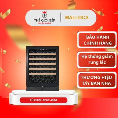 Tủ Bảo Quản Malloca MWC-46BG 127L - Bảo hành 3 năm, Công nghệ hiện đại, Giữ hương vị, 22.9 triệu