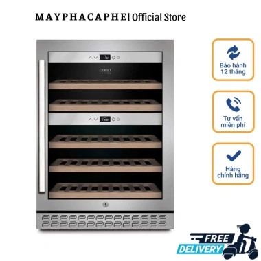 Tủ Bảo Quản Rượu CASO WINECHEF PRO 40 Chai - Điều Khiển Điện Tử, Nhập Đức, BH 12 Tháng Tủ Bảo Quản Rượu CASO WINECHEF PRO 40 Chai - Điều Khiển Điện Tử, Nhập Đức, BH 12 Tháng