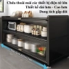 Tủ bếp 3 tầng đa chức năng 2 trong 1, lưu trữ + bàn làm việc, thép carbon dày, kín 6 mặt - Giá 1.19 triệu 8