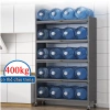 Tủ bếp đa năng đen chống bụi thép cacbon, bánh xe, kệ 1‑4 tầng, chỉ 1.099.000₫ 3