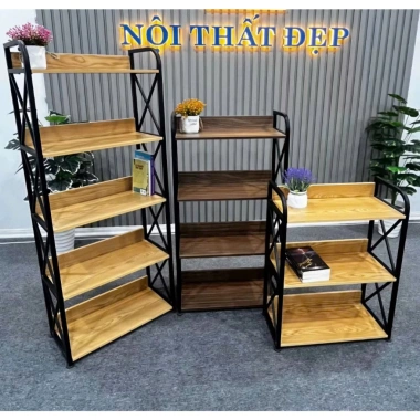 Tủ bếp gỗ 3 tầng 2 ngăn kéo C100×R60×S30cm cho lò vi sóng, kệ đa năng, hiện đại