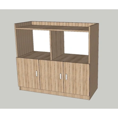 Tủ bếp gỗ MDF sang trọng, thiết kế hiện đại - Giá ưu đãi 1,955,000₫ 10