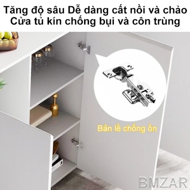 Tủ bếp mini đa năng, kệ để đồ nhà bếp tiết kiệm không gian - Giá chỉ 639.000₫