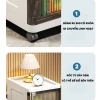 Tủ Bếp Nhựa TUN006 Đựng Gia Vị & Đồ Ăn Sang Trọng, Bánh Xe Di Chuyển, Giá 249k 7