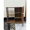 Tủ đa năng gỗ MDF melamine màu gỗ sậm, có khóa, hiện đại sang trọng cho đầu giường – 189.000₫ 3