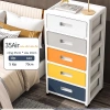 Tủ đầu giường Gooomi đa tầng 3/4/5 – Hộp đựng quần áo, ngăn kéo đa năng, kệ tiện, 239.000₫ 10