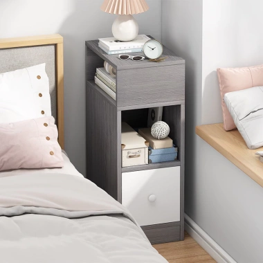 Tủ đầu giường mini cánh đóng mở kệ để đầu giường tiện lợi decor phòng giá 199.000 VND