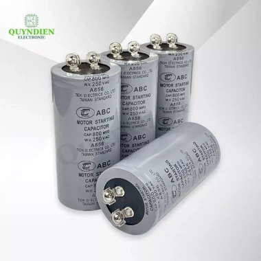 Tụ Đề Tụ Khởi Động Motor 250V ABC - Tụ Kapa cho Máy Bơm, Máy Lạnh, Motor 1 Pha, Quạt Trần | Giá 40.112₫ - Linh Kiện Quỳnh Diễn