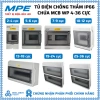 Tủ điện chống thấm IP66 WP MPE chứa MCB 2-36 cực - Giá ưu đãi 502.815₫