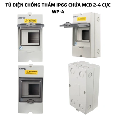 Tủ điện chống thấm IP66 WP MPE chứa MCB 2-36 cực - Giá ưu đãi 502.815₫ 3