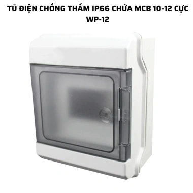 Tủ điện chống thấm IP66 WP MPE chứa MCB 2-36 cực - Giá ưu đãi 502.815₫ 6