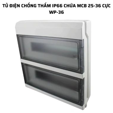 Tủ điện chống thấm IP66 WP MPE chứa MCB 2-36 cực - Giá ưu đãi 502.815₫ 9