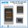 Tủ điện gắn nổi MPE chính hãng - Hộp chứa MCB 2/4 đường, giá ưu đãi 46.000₫