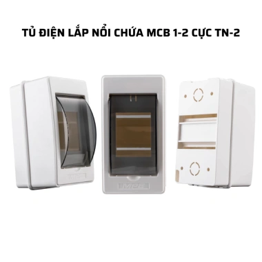 Tủ điện lắp nổi MPE 2/4 cực MCB TN – Tiết kiệm, an toàn, giá chỉ 40.301₫ 8