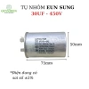 Tụ Điều Hòa 30uF 450V Vỏ Nhôm Korea Hàn Quốc 2 Chân Cắm - Giá ưu đãi 73.914 VND 2