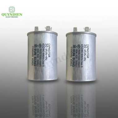 Tụ Điều Hòa 30uF 450V Vỏ Nhôm Korea Hàn Quốc 2 Chân Cắm - Giá ưu đãi 73.914 VND 3