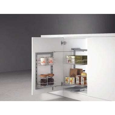 Tủ đồ khô Hafele DOLCE mở xoay 2 tầng - Giá ưu đãi 4.356.000₫, bền đẹp hiện đại 5