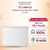 Tủ đông LG 291L trắng C30WH - Giá ưu đãi 8,29 triệu, giao sau Tết, giao Nam/Bắc