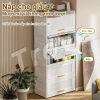 Tủ Đựng Đồ Đa Năng Nắp Lật, Gấp Gọn Không Cài Đặt, Có Bánh Xe, Giá Ưu Đãi 128.000₫ 6
