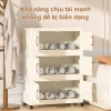 Tủ đựng đồ đa năng nhựa PP gấp gọn, cửa chống bụi hai lớp - Giá chỉ 235.000 VNĐ 4
