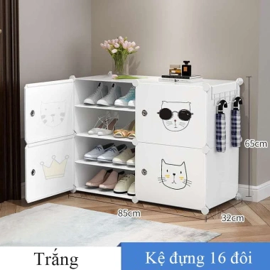 Tủ đựng giày PANTENE nhựa chắc chắn, dung tích lớn, tối ưu không gian nhà - Giá 406.800 VND 10