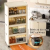 Tủ Đựng Nhựa Đa Năng LUS - Nhiều Tầng, Bánh Xe, Lưu Trữ Phòng Ngủ - Giá 319.000đ 4