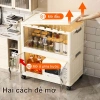 Tủ Đựng Nhựa Đa Năng LUS - Nhiều Tầng, Bánh Xe, Lưu Trữ Phòng Ngủ - Giá 319.000đ 7