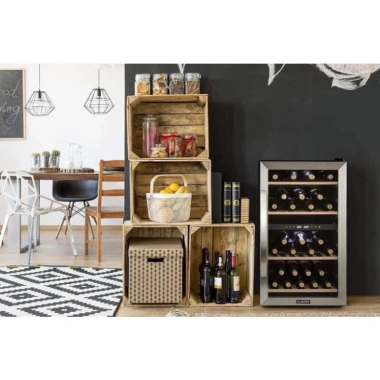 Tủ Đựng Rượu Vang Klarstein Vinamour 45D 118L Cảm Ứng Nhập Đức BH 12 Tháng Giảm 2 Tủ Đựng Rượu Vang Klarstein Vinamour 45D 118L Cảm Ứng Nhập Đức BH 12 Tháng Giảm 2