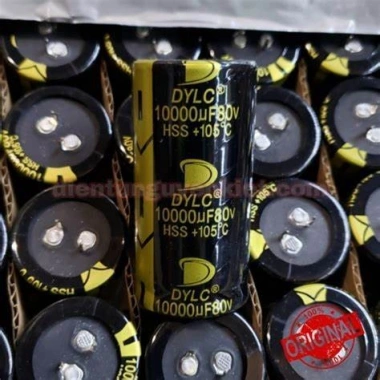 Tụ DYLC 10.000uF/80V giá 1 cặp - Chỉ 122.020₫, giảm mạnh, dung sai cao cho mạch điện 2 Tụ DYLC 10.000uF/80V giá 1 cặp - Chỉ 122.020₫, giảm mạnh, dung sai cao cho mạch điện 2