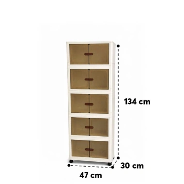 Tủ Giày Gấp Gọn Nhựa Cao Cấp 6 Tầng - Thiết Kế Sang Trọng, Giá Ưu Đãi 607.600 VND 8