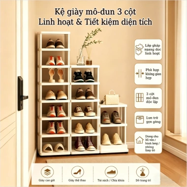 Tủ Giày Gấp Nhiều Lớp Không Chân Diện - Thiết Kế Hiện Đại Tiết Kiệm Không Gian Cho Cả Gia Đình 4 Tủ Giày Gấp Nhiều Lớp Không Chân Diện - Thiết Kế Hiện Đại Tiết Kiệm Không Gian Cho Cả Gia Đình 4
