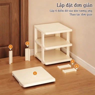 Tủ Giày Gấp Nhiều Lớp Không Chân Diện - Thiết Kế Hiện Đại Tiết Kiệm Không Gian Cho Cả Gia Đình