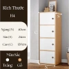 Tủ gỗ đa năng A66 – Tủ tổ ong nhiều tầng, ngăn kệ sách MDF hiện đại, giảm còn 192.000₫ 3
