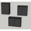 Tủ gỗ đa năng Supper D140 C80 R40 – Lưu trữ tiện lợi, giảm 22% còn 3,450,000₫ 3