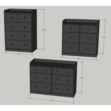 Tủ gỗ đa năng Supper D140 C80 R40 – Lưu trữ tiện lợi, giảm 22% còn 3,450,000₫ 3