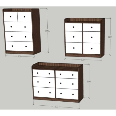 Tủ gỗ đa năng Supper D140 C80 R40 – Lưu trữ tiện lợi, giảm 22% còn 3,450,000₫ 8