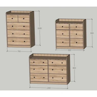 Tủ gỗ đa năng Supper D140 C80 R40 – Lưu trữ tiện lợi, giảm 22% còn 3,450,000₫ 10
