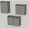 Tủ gỗ đa năng Supper D140 C80 R40 – Lưu trữ tiện lợi, giảm 22% còn 3,450,000₫ 11