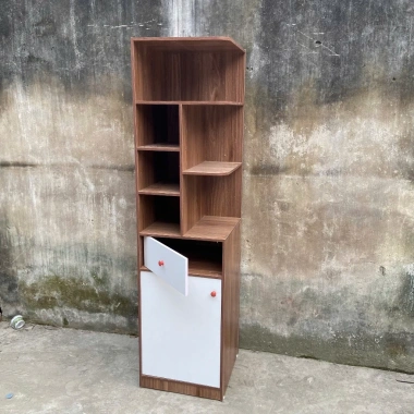 Tủ góc đa năng 156x40x40cm gỗ cao cấp - Tiết kiệm diện tích, giá chỉ 669.000đ